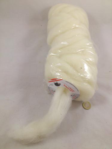 Wool ribbon 10 m. cream milk (WE04)